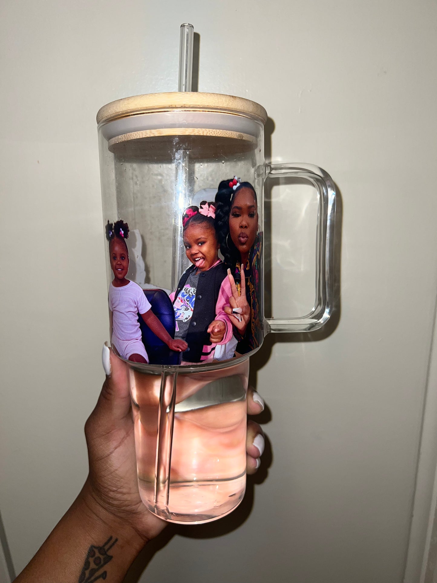 Custom photo tumbler