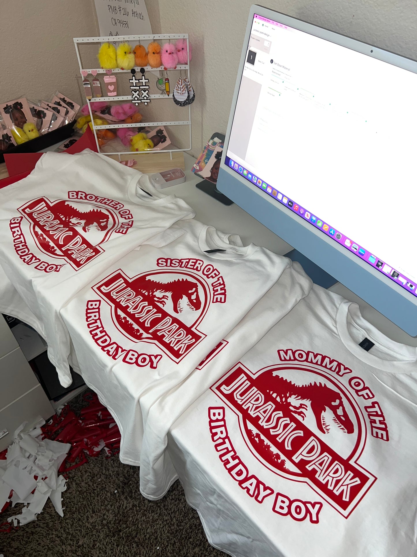 Custom 6pc shirt pack (single logo)
