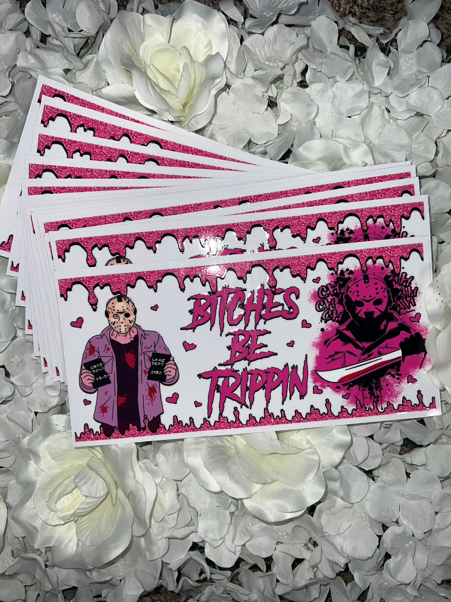 B* be trippin UV DTF