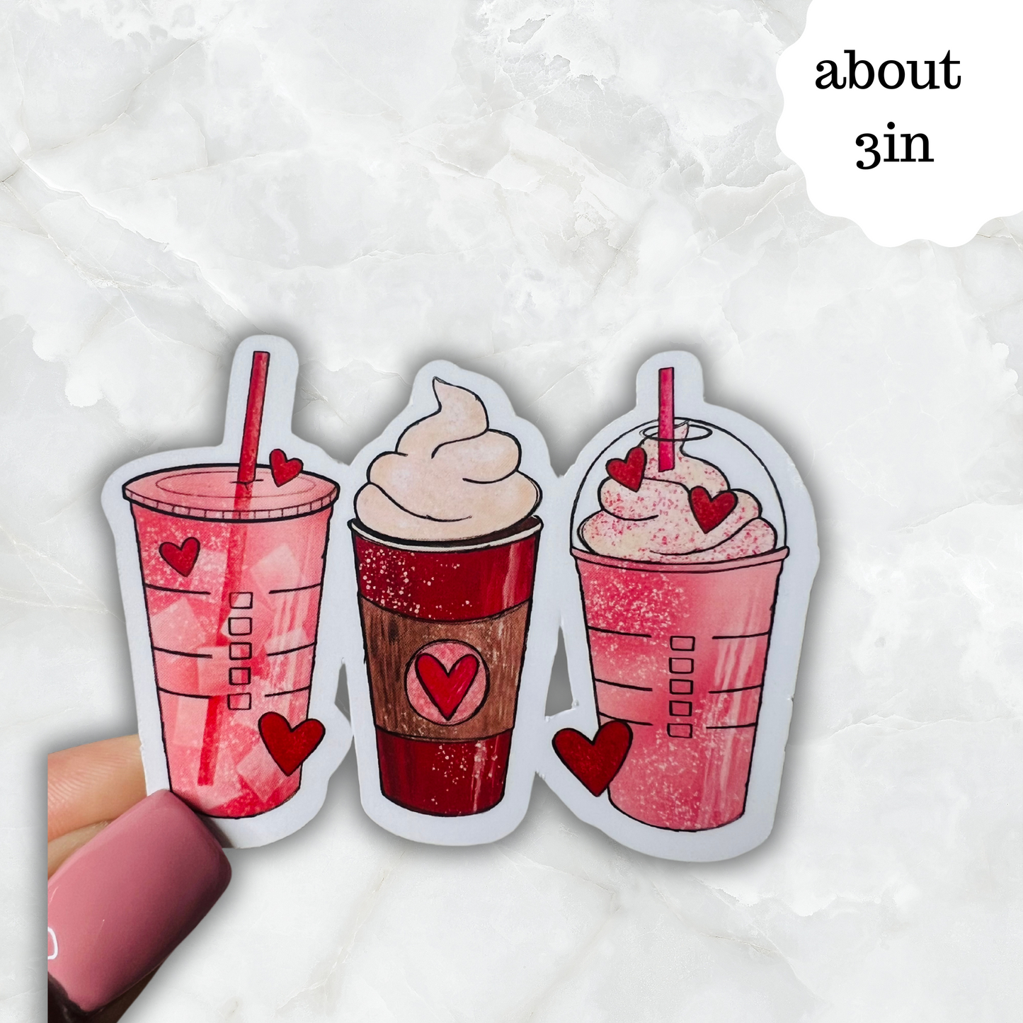 Coffee lovers drink mix sticker