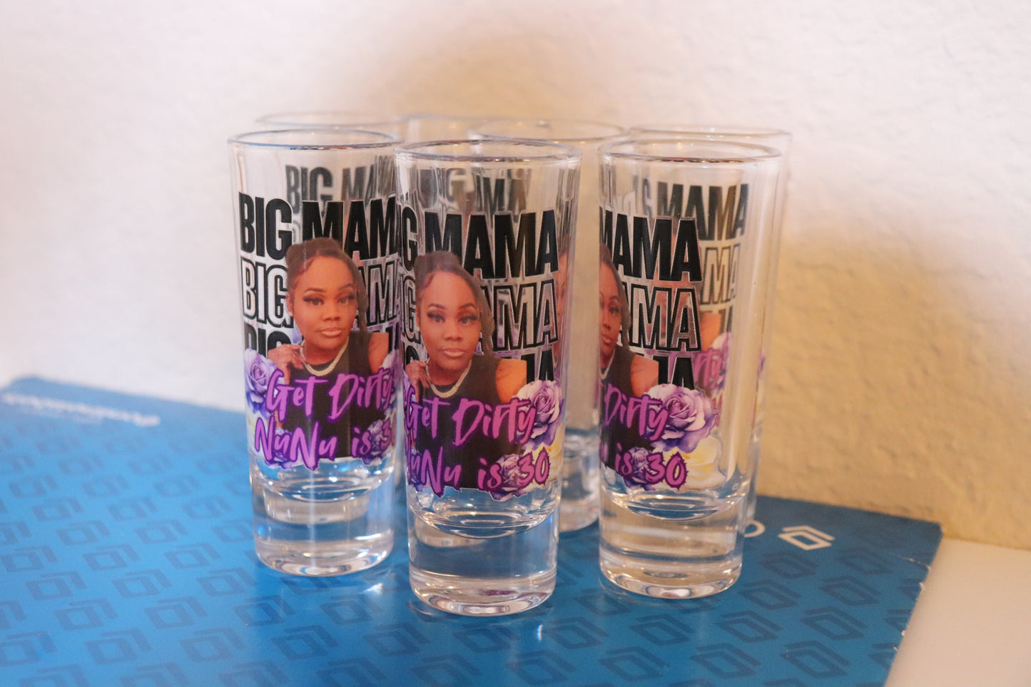 Custom shot glass