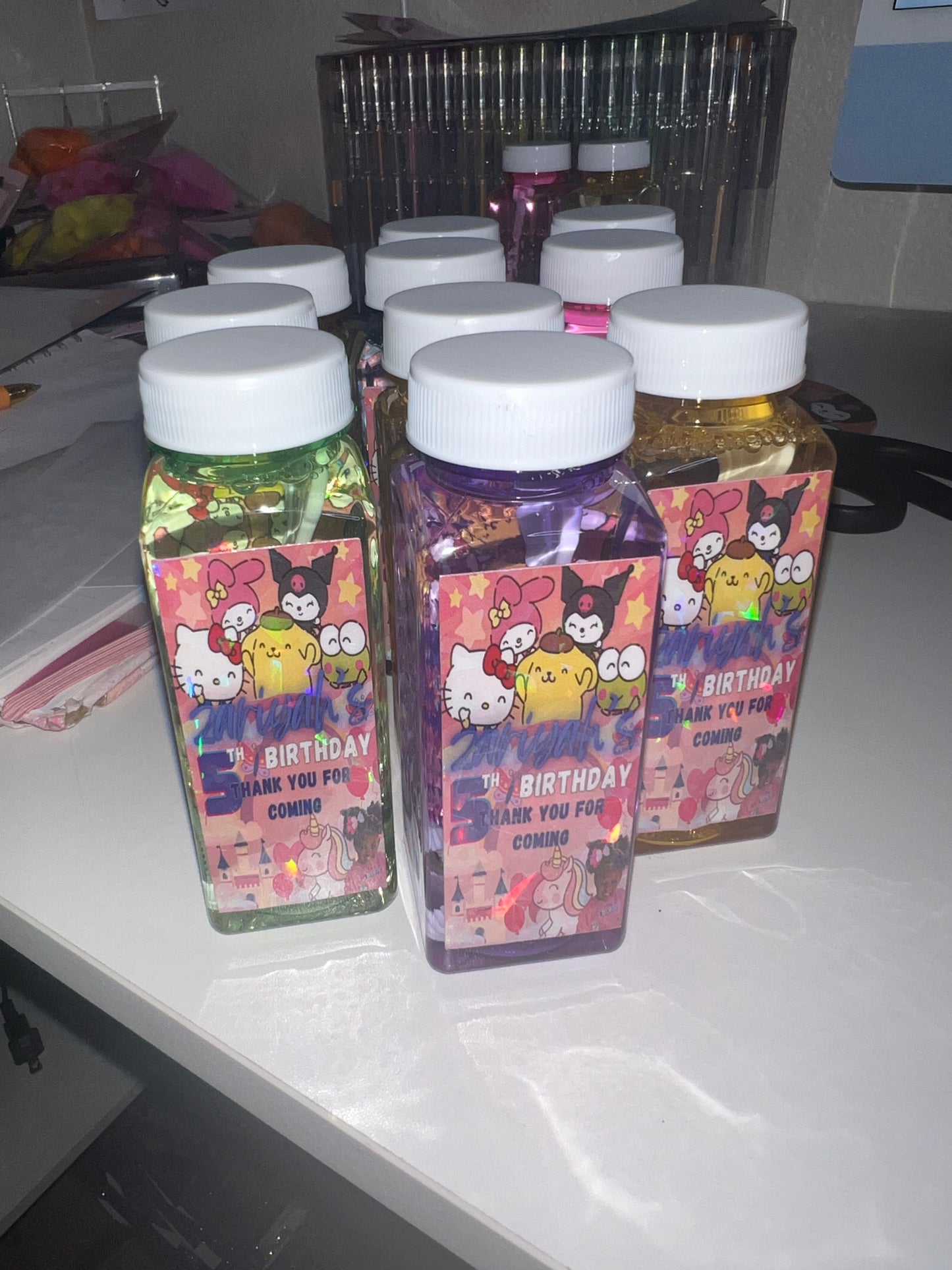 Custom Bubbles 6pc