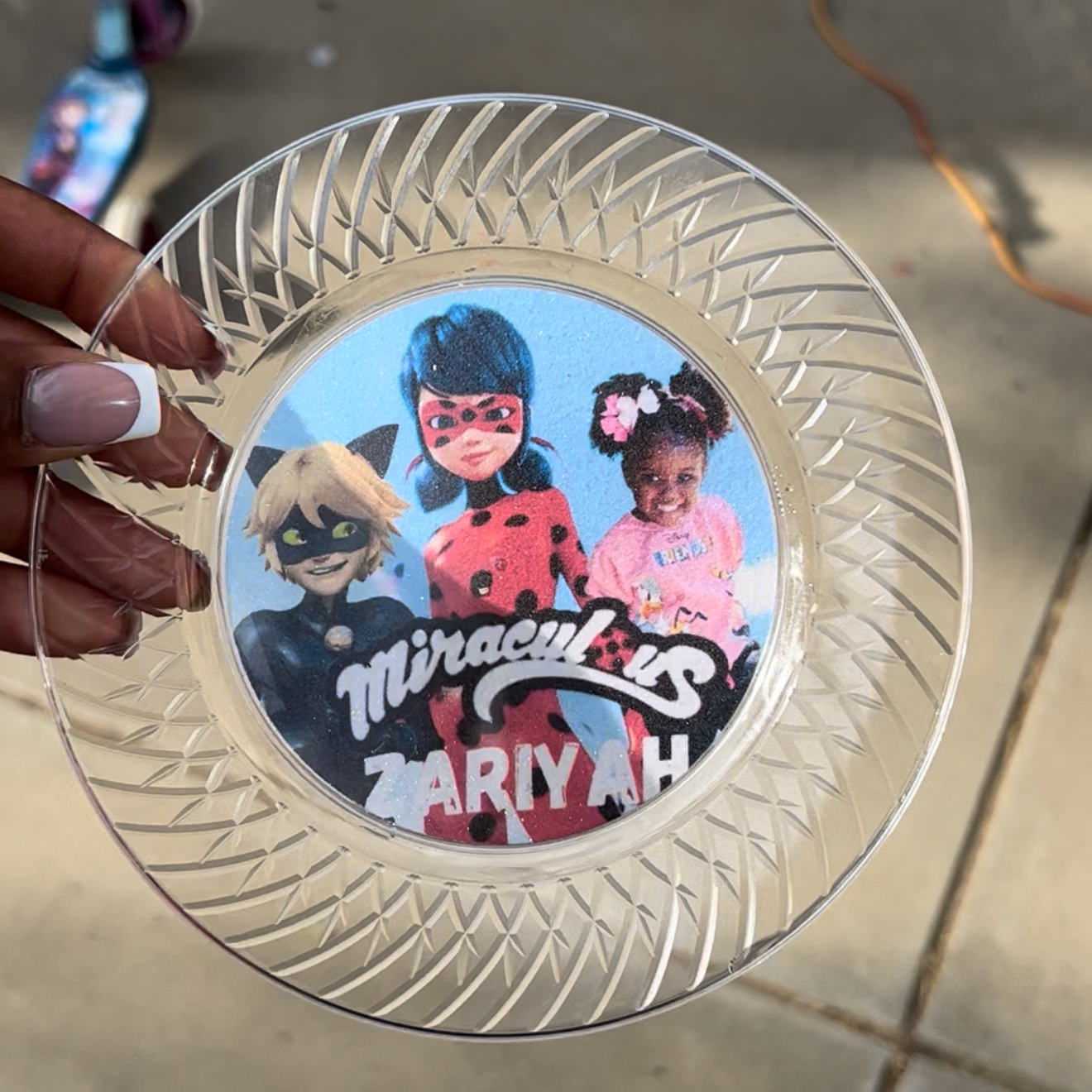 Custom plate 30pc
